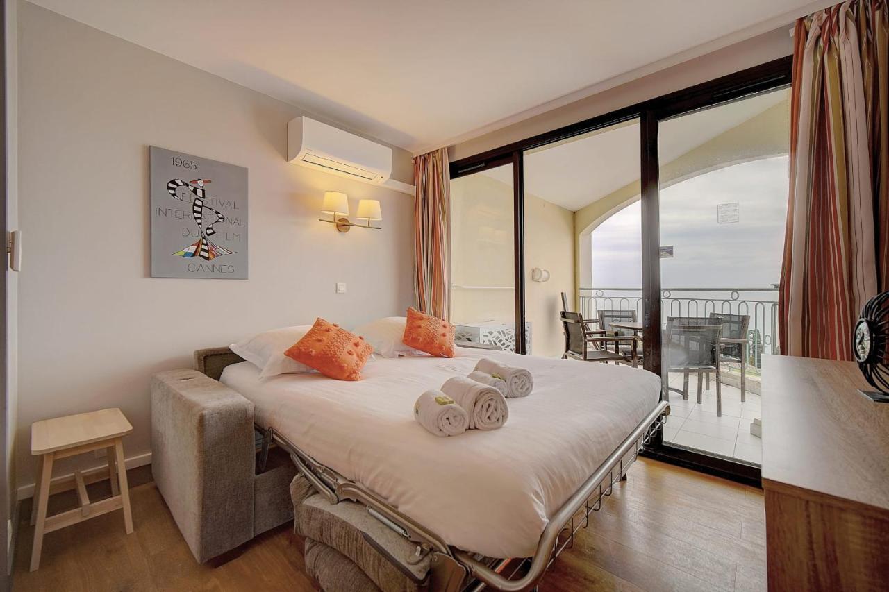 Immogroom - 2 Rooms Sea View - Swimming Pool - Terrace - Parking - Ac Cannes Exterior photo